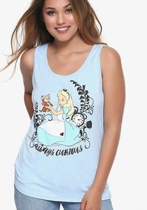 Hottopic Alice in wonderland tank